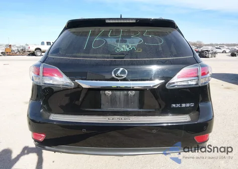 2013 Lexus Rx 350 из США, поврежденный, VIN 2T2BK1BA3DC163909